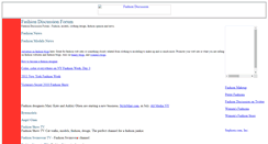 Desktop Screenshot of fashiondiscussion.com